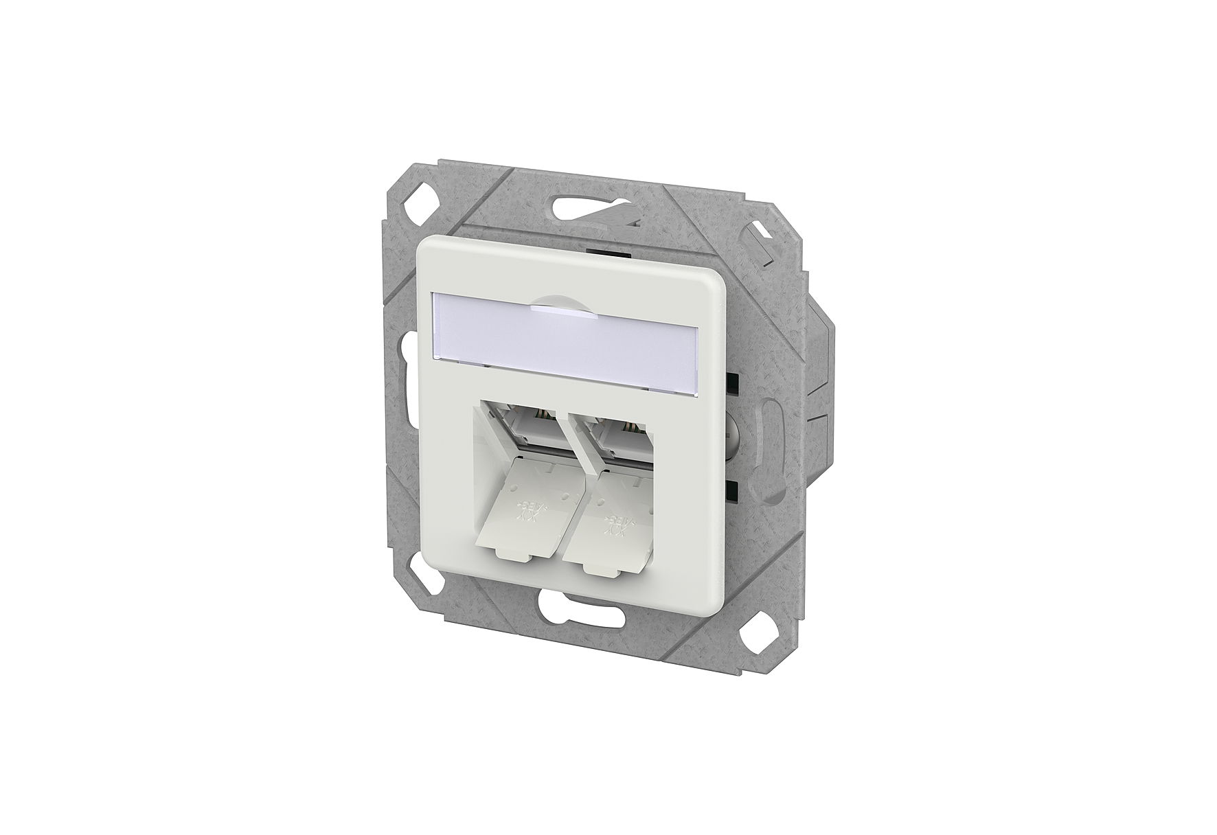 E-DAT C6A IDC 2 Port UPk verkehrsweiß