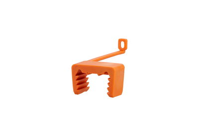 Industry color coding clip field plug orange