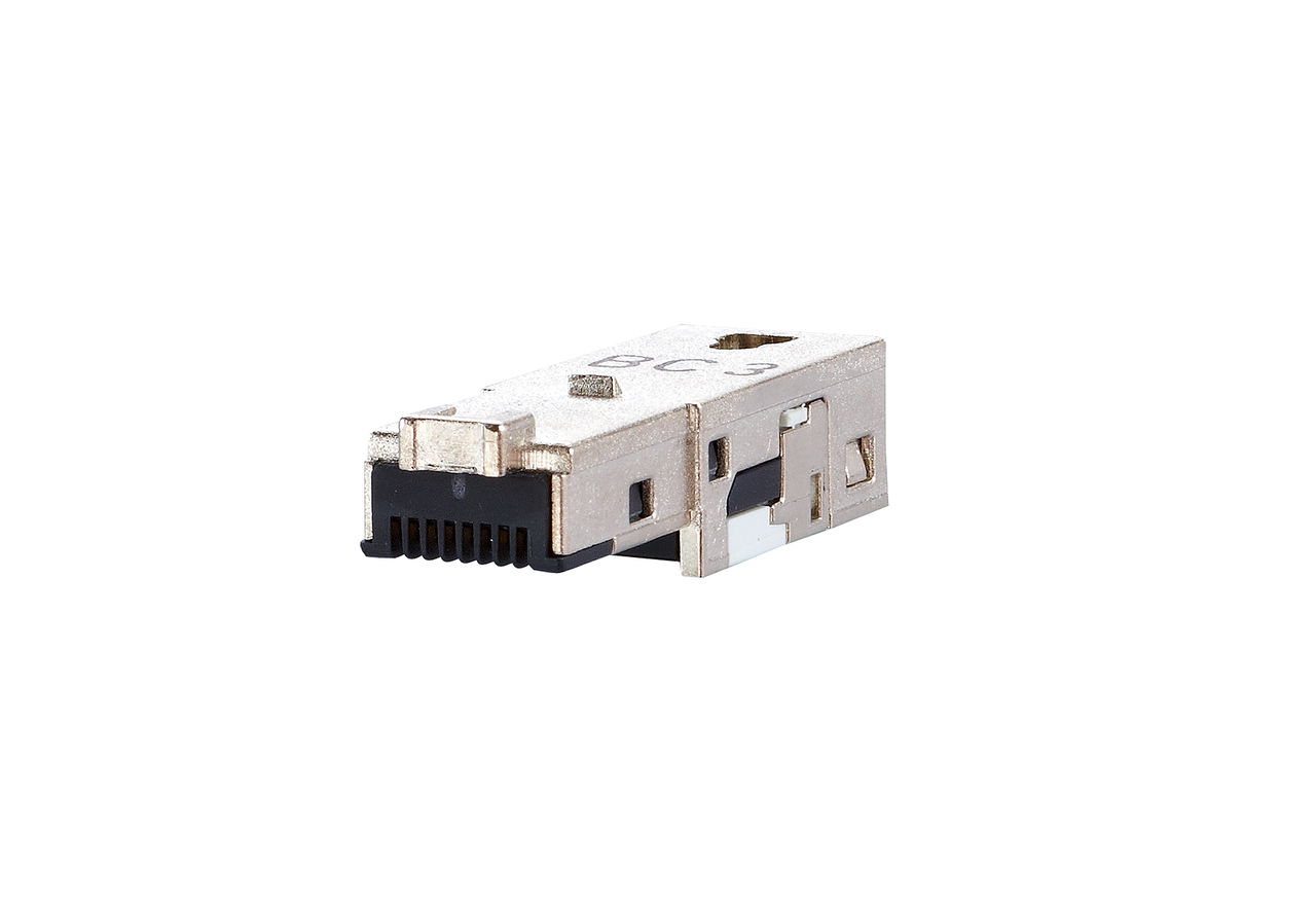 E-DAT Industry RJ45 Field plug Einsatz Cat.6 Class EA
