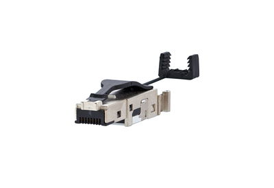 E-DAT Industry RJ45 Field plug schwarz Cat.6 Class EA