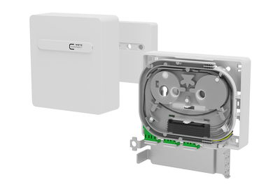 OpDAT APL Anschlussbox splice 3xLC-D APC OS2
