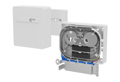 OpDAT APL Anschlussbox splice 4xLC-D UPC OS2