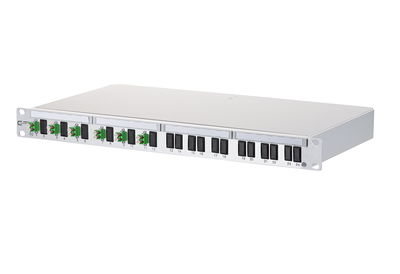 OpDAT PF Patchfeld splice 6xLC-Duplex APC OS2