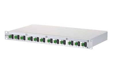 OpDAT PF Patchfeld splice 12xLC-Duplex APC OS2