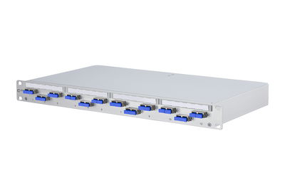 OpDAT PF Patchfeld splice 12xSC-Duplex (metall) OS2
