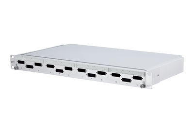 OpDAT PA Patchfeld für 12xSC-D/LC-Q/ST-D