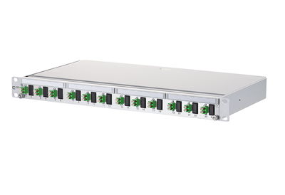 OpDAT PA Patchfeld splice 12xLC-Duplex APC OS2