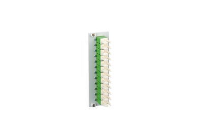 OpDAT REGpro Frontplatte 12xE2000-S APC OS2