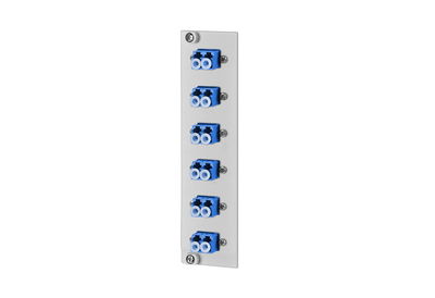 OpDAT REGpro Frontplatte 6xLC-D UPC OS2