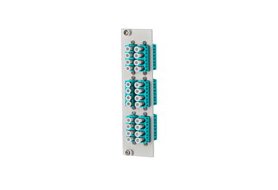 OpDAT REGpro Frontplatte 6xLC-Q OM3
