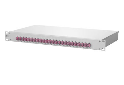 OpDAT fix Patchfeld VIK 24xLC-D OM4 grau