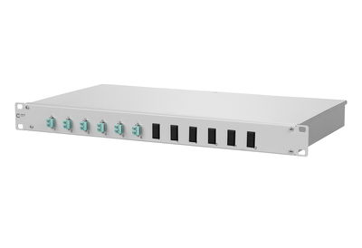 OpDAT fix Patchfeld VIK 6xLC-D OM3 grau