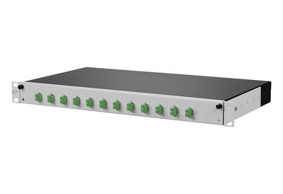 OpDAT slide Patchfeld VIK 12xLC-D APC OS2