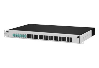 OpDAT slide Patchfeld splice 6xLC-Duplex OM3