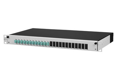 OpDAT slide Patchfeld splice 12xLC-Duplex OM3