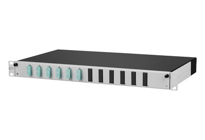 OpDAT slide Patchfeld splice 6xSC-D OM3 grau