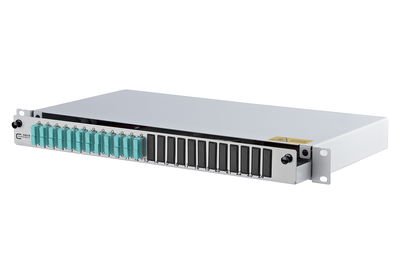 OpDAT slide Patchfeld splice 12xSC-Duplex OM3