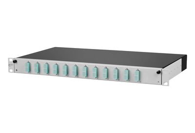 OpDAT slide Patchfeld splice 12xSC-D OM3 grau