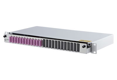 OpDAT slide Patchfeld splice 12xSC-Duplex OM4