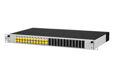 OpDAT slide Patchfeld splice 12xST-Duplex OM4