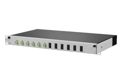 OpDAT slide Patchfeld splice 6xLC-D OM5