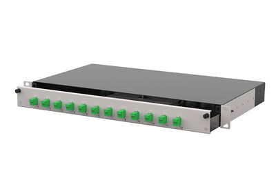 OpDAT slide Patchfeld splice 12xE2000 APC OS2