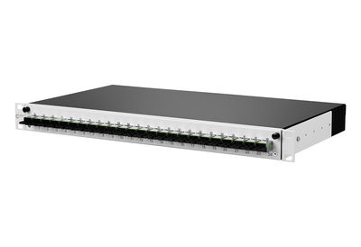 OpDAT slide Patchfeld splice 24xE2000-Duplex APC OS2