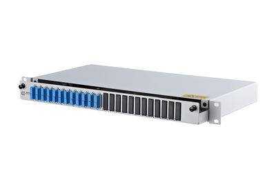 OpDAT slide Patchfeld splice 12xSC-Duplex OS2