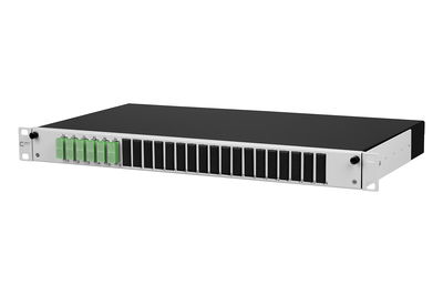 OpDAT slide Patchfeld splice 6xSC-Duplex APC OS2