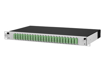 OpDAT slide Patchfeld splice 24xSC-D APC OS2