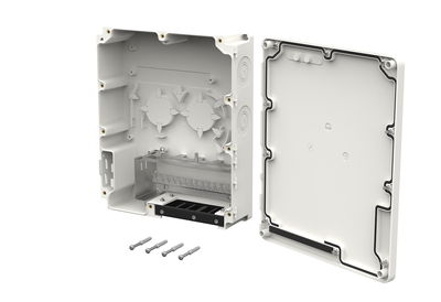OpDAT MV Hybrid 12xModulausschnitt unbestückt IP65
