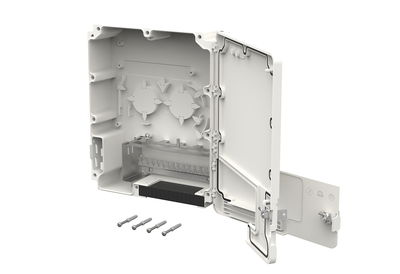 OpDAT MV Hybrid 12xModulausschnitt unbestückt IP54