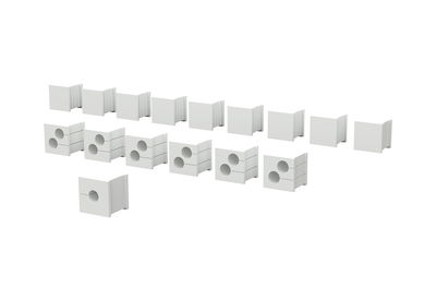 OpDAT MV Dichtungsset Kupfer für 12x7-8 mm Kabel