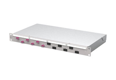 OpDAT fix2 Patchfeld VIK6xLC-D OM4 grau
