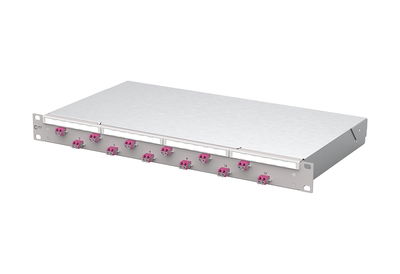 OpDAT fix2 Patchfeld VIK12xLC-D OM4 grau