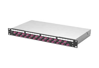 OpDAT fix2 Patchfeld VIK 24xLC-D OM4 schwarz