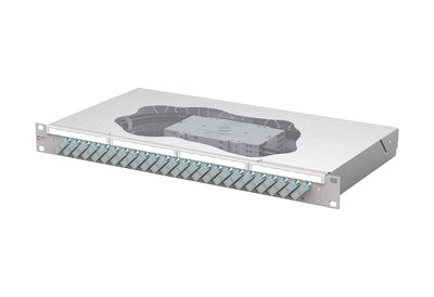 OpDAT fix2 Patchfeld splice24xSC-D OM3 grau