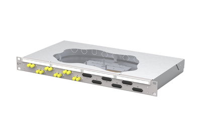 OpDAT fix2 Patchfeld splice 6xST-D OM3 grau