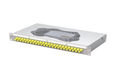 OpDAT fix2 Patchfeld splice 24xST-D OM3 grau
