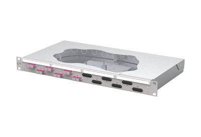 OpDAT fix2 Patchfeld splice6xSC-D OM4 grau