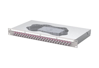 OpDAT fix2 Patchfeld splice24xSC-D OM4 grau