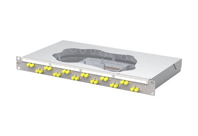 OpDAT fix2 Patchfeld splice 12xST-D OM4 grau