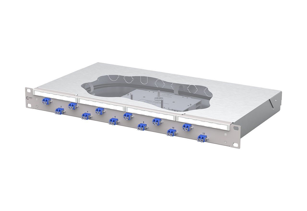 OpDAT fix2 Patchfeld splice12xLC-D OS2 grau
