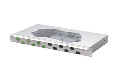 OpDAT fix2 Patchfeld splice6xLC-D APC OS2 grau