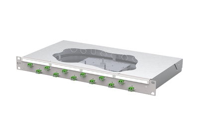 OpDAT fix2 Patchfeld splice12xLC-D APC OS2 grau