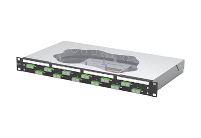 OpDAT fix2 Patchfeld splice 12xSC-D APC OS2 schwarz