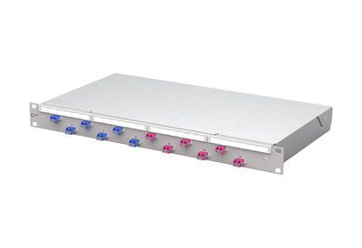 OpDAT fix2 Patchfeld VIK12xLC-D OS2/OM4 grau