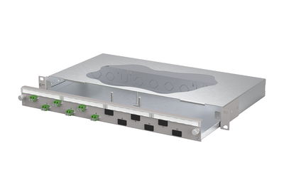 OpDAT slide2 Patchfeld VIK6xLC-D APC OS2 grau