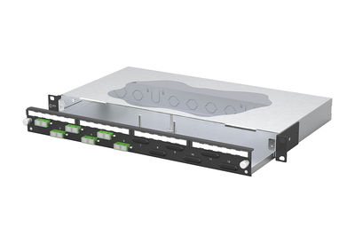 OpDAT slide2 Patchfeld VIK 6xSC-D APC OS2 schwarz