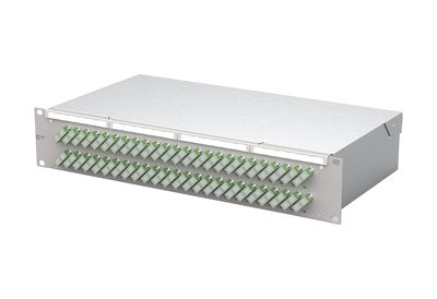 OpDAT fix2 Patchfeld VIK 48xSC-D APC OS2 grau